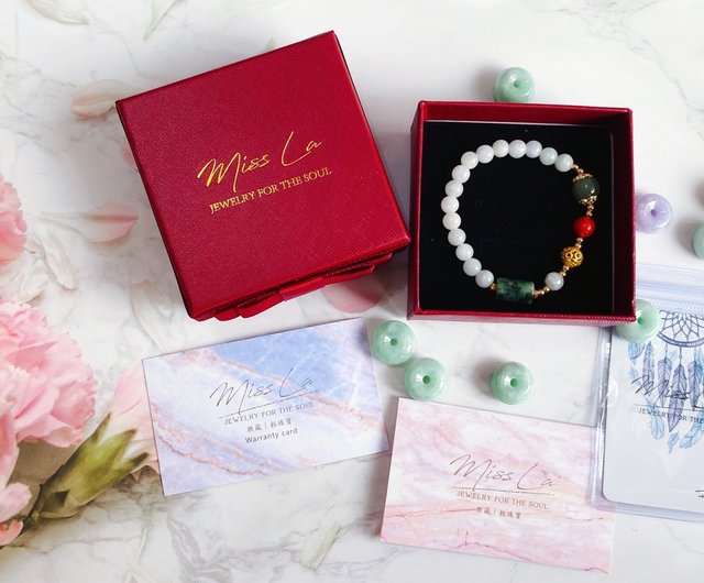 超美品❣️ミャンマー産A貨翡翠　紅花柄入り氷乌鶏山水一連ネックレス　鑑定書付き ミャンマー翡翠勾玉ひもペンダント オリジナルペンダント販売