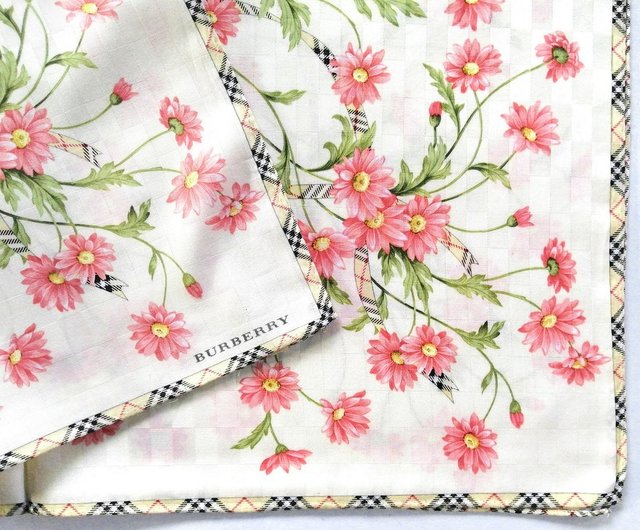 Outlet BURBERRY FLORAL HANDKERCHIEF