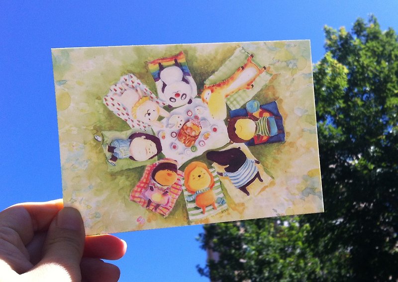 【9cm zoo series】Postcard - Cards & Postcards - Paper 