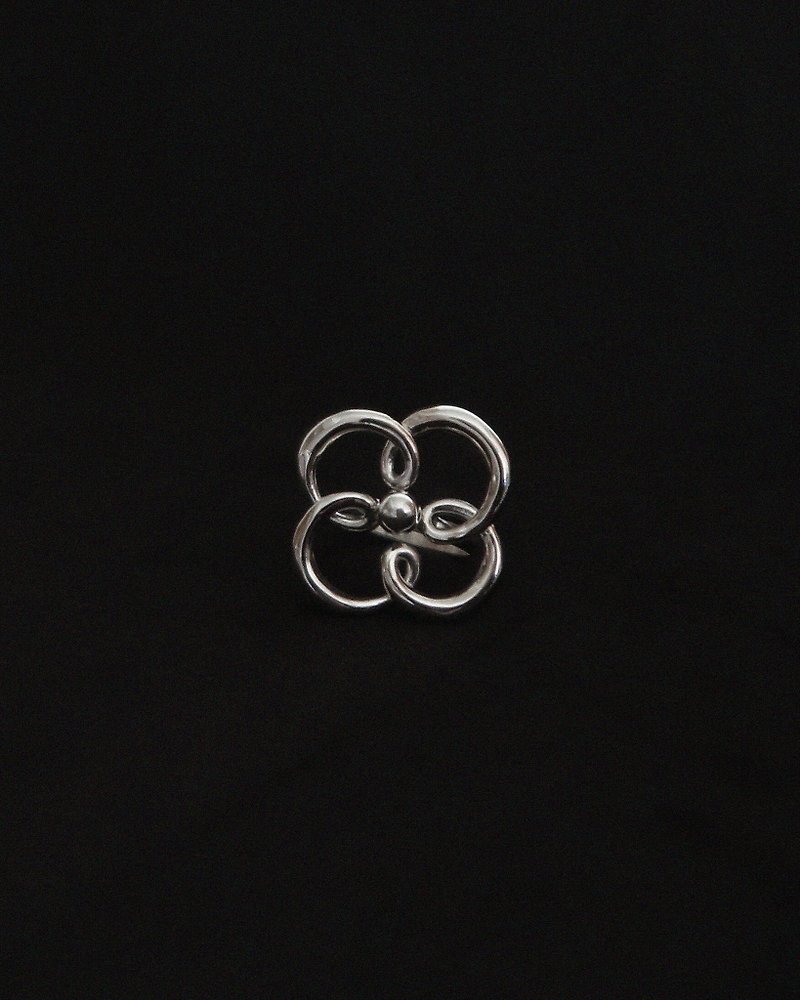 Clover sterling silver ring - General Rings - Sterling Silver Silver