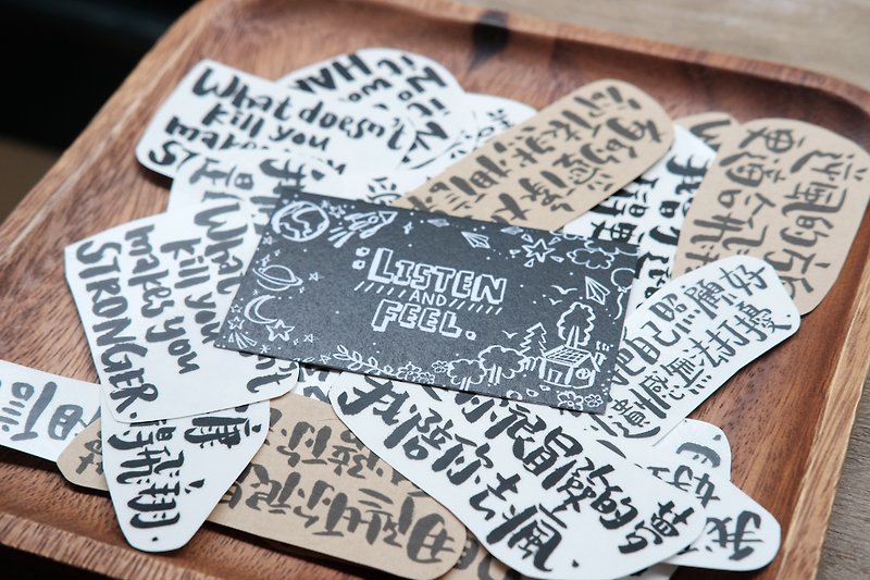 【Customized】Hand-written stickers——Minimum of 5 stickers per order - Stickers - Paper White