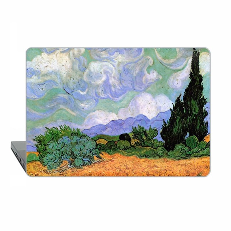 MacBook Air MacBook case MacBook Pro Retina MacBook Pro hard case van Gogh 1526 - เคสแท็บเล็ต - พลาสติก 