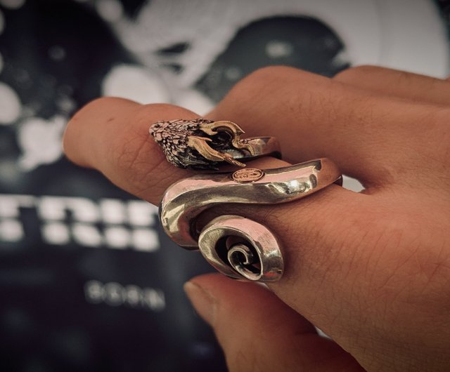 samulo サムロ リング 指輪 ウランガラス 一点物 42583817df3cde42cc29498d92326e