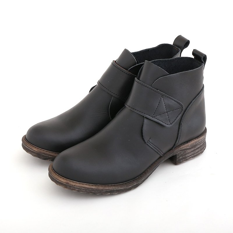 Customers do not order -9804 Black No. 74-26 - รองเท้าลำลองผู้หญิง - หนังแท้ สีดำ