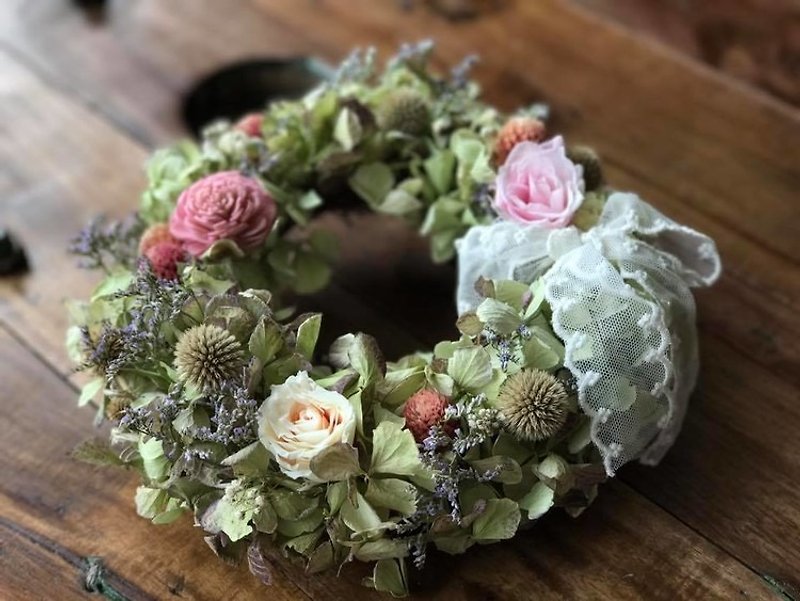 Ying Luo Manor*wedding small things*not withered flowers. Flowers eternal life. Dried Flowers*GIFT*healing line Goods Gifts Small Things G23 Amaranth / small bouquet of dried flowers / White Day / Senior Year / dried wreath - ตกแต่งต้นไม้ - กระดาษ 