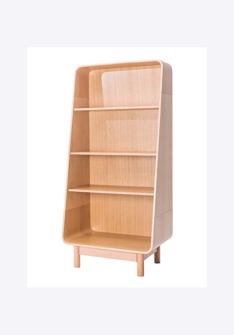 White oak bookshelf TS-262 - Bookshelves - Wood Brown