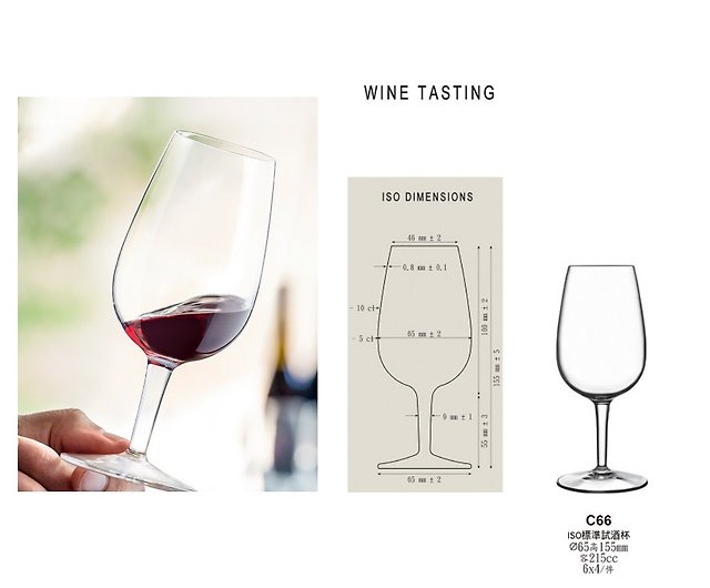 Luigi Bormioli Wine Tasting Glasses 