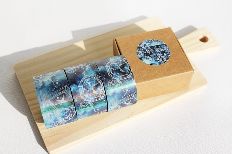 Gemstone&Bule - Washi Tape - Paper Blue