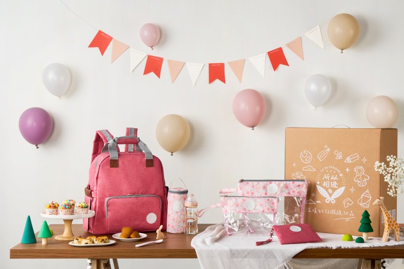 Soin Sewing-スープケーキ Zhixi ギフトボックス-カラフルな色 - 出産祝い用贈物 - ポリエステル ピンク