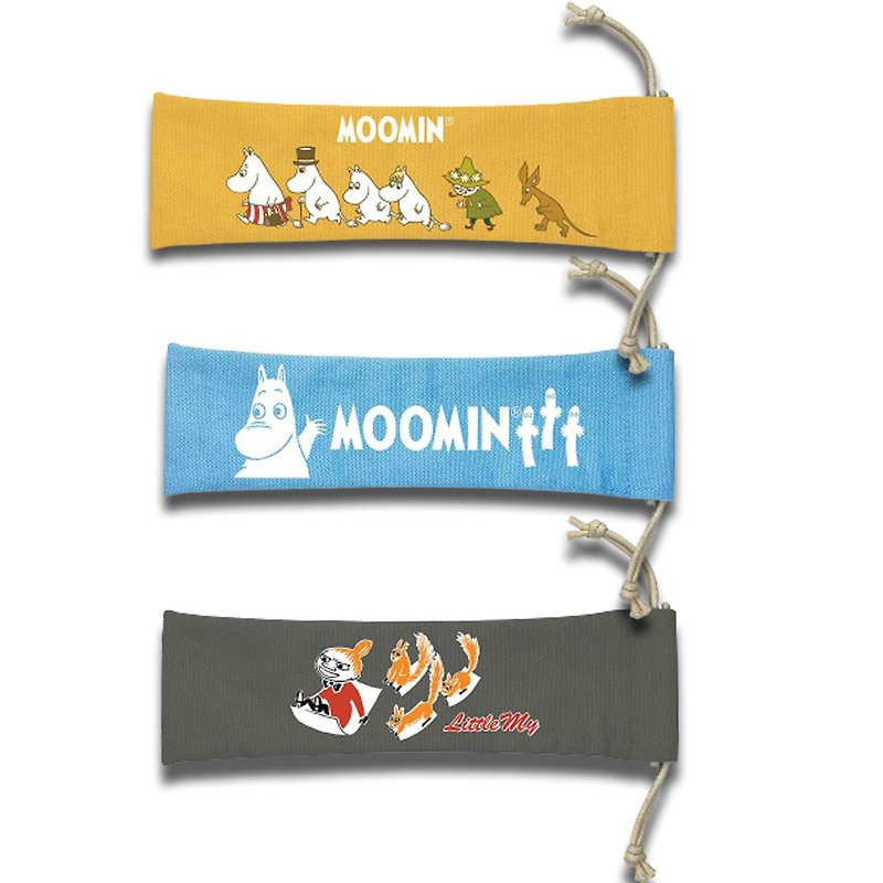 [Plastic reduction environmental protection series] Moomin authorized-color environmental protection tableware set - ช้อนส้อม - ผ้าฝ้าย/ผ้าลินิน หลากหลายสี
