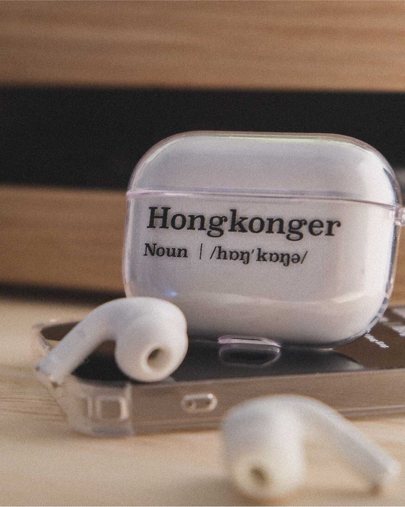 香港品牌 Our Identity  透明 AirPods Case - 耳機保護套/殼 - 塑膠 