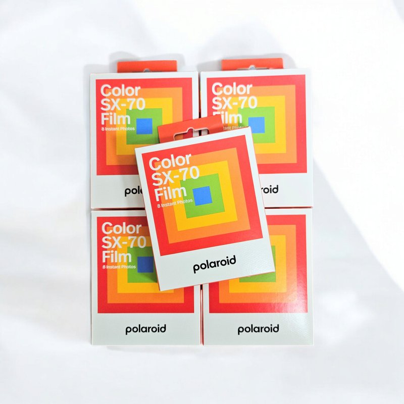 Polaroid Polaroid film SX70 SX-70 white frame color. - Cameras - Other Materials Multicolor