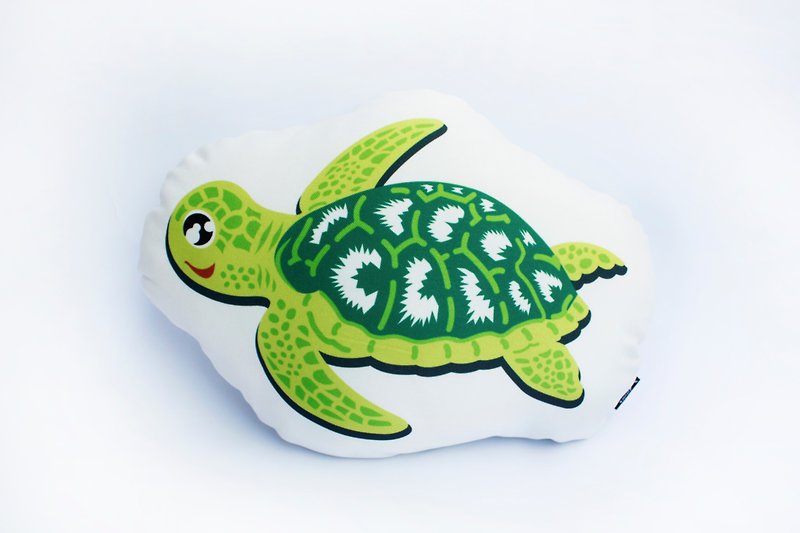 MARK TAIWAN Mai Mai Zoo - Green Turtle (Pillow) - Pillows & Cushions - Polyester 