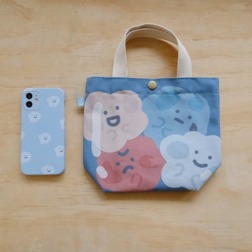 Squeeze Canvas Tote Bag Lightweight Tote - Shop Square Studio Handbags &  Totes - Pinkoi