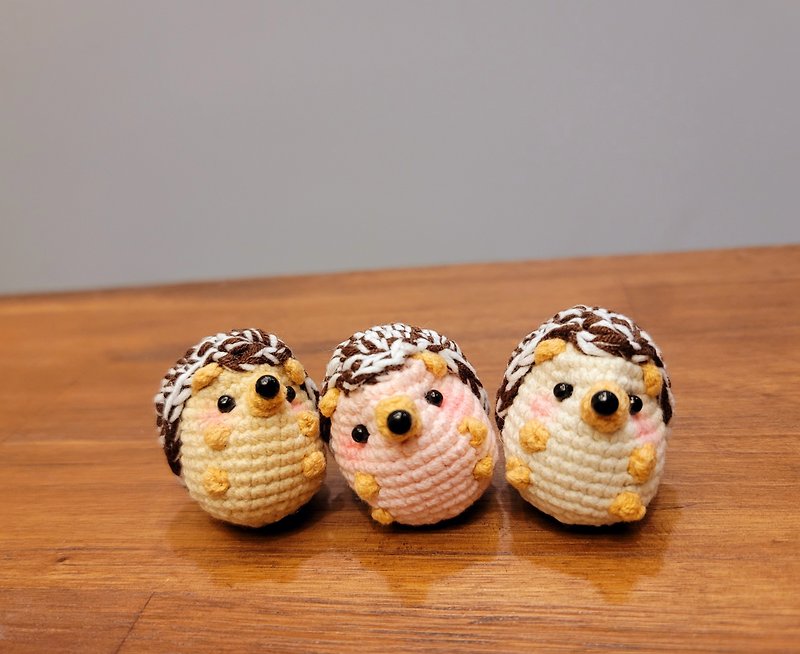 Other Materials Keychains - Crochet mini hedgehog key chain