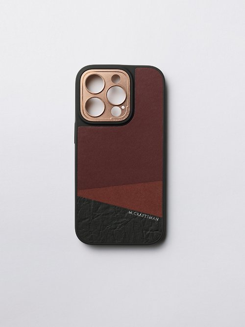 M.Craftsman 匠樂團 iPhone 14 手機殻 (酒紅色) CAMGUARD 加強保護 鏡頭位置