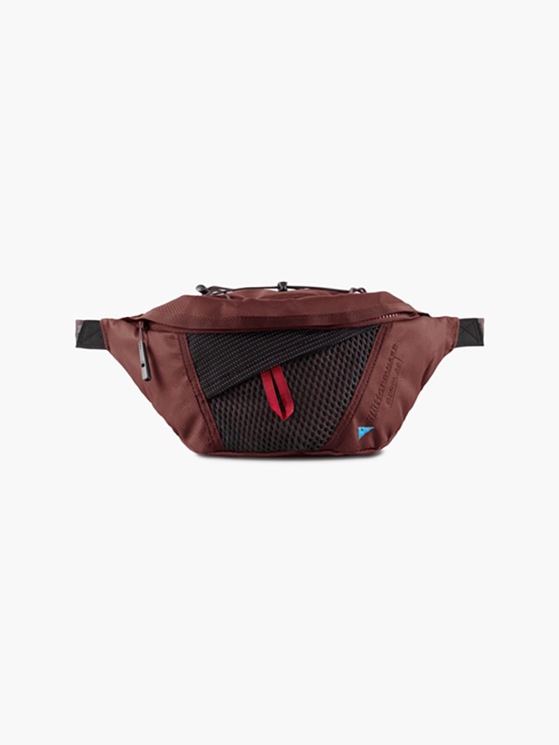 /Klättermusen/ Eldner 2.0 2L Lumbar Pack-Burnt Lava - Backpacks - Other Materials Red