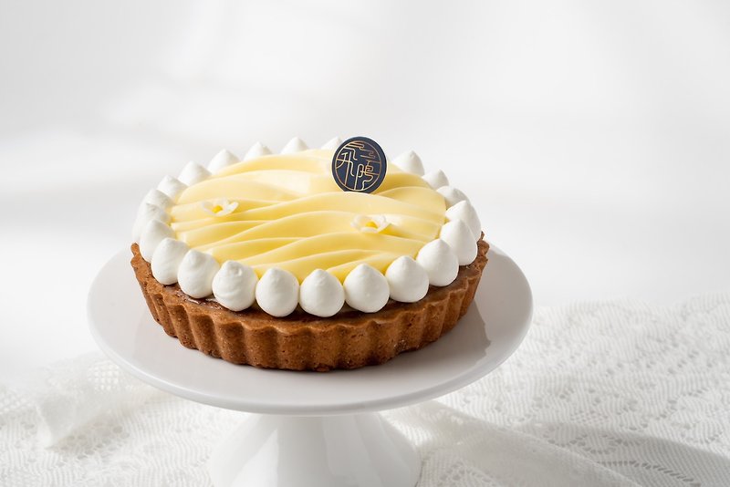 浪花檸檬塔 - 蛋糕/甜點 - 其他材質 黃色