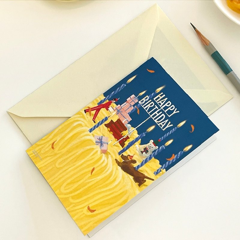 HAPPY BIRTHDAY CARD SET - Cards & Postcards - Paper Multicolor