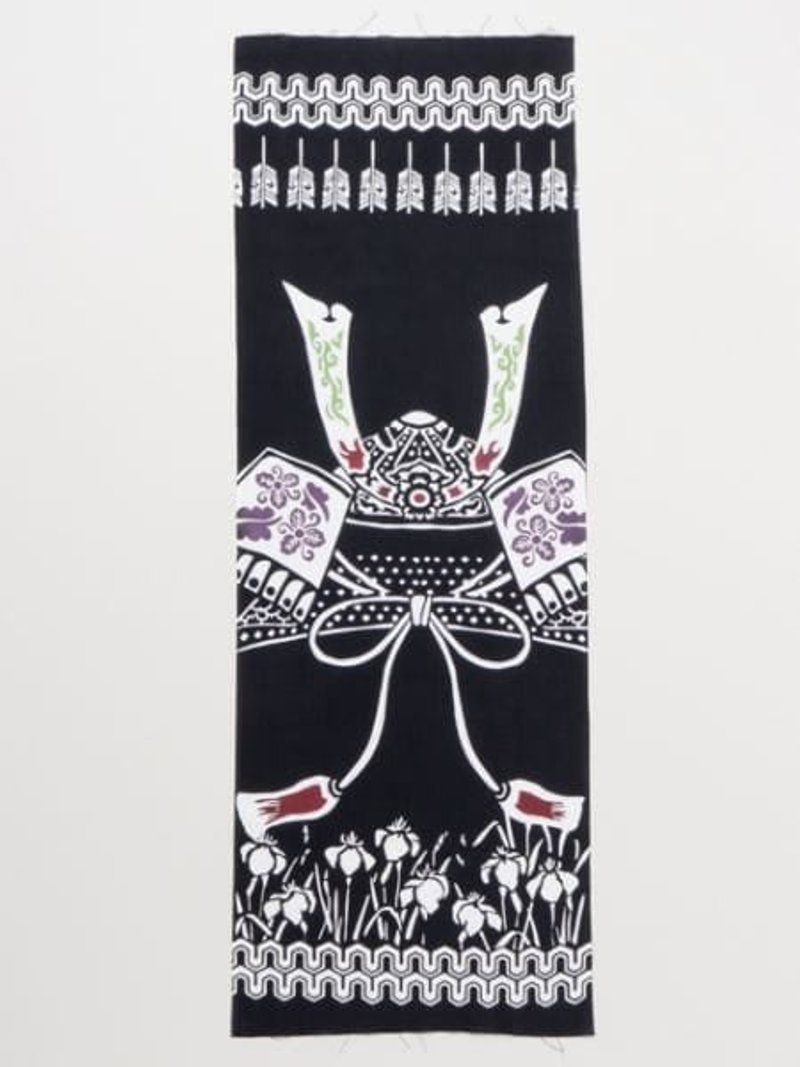 TENUGUI Towel KABUTO Samurai Helmet - 毛巾/浴巾 - 其他材質 