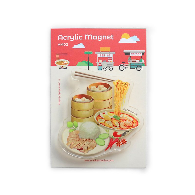 AM02 The Asian Favorites - Magnets - Acrylic 