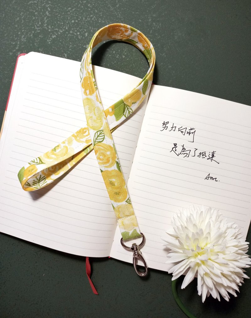 Essential for the workplace - wide version pure cotton ID card neck lanyard/mobile phone lanyard/ID belt-Qiangwei - เชือก/สายคล้อง - ผ้าฝ้าย/ผ้าลินิน หลากหลายสี