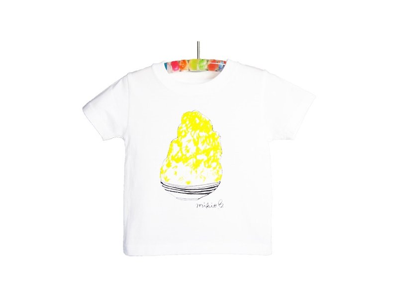 Shaved ice 刨 冰 Baby 80 90 T shirt Lemon - Unisex Hoodies & T-Shirts - Cotton & Hemp 