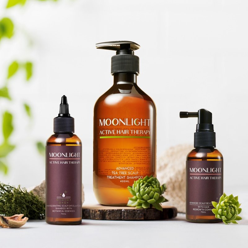 Moonlight Kuoguang Evolution Edition Oil Control Vitality Plumping Set - Shampoos - Other Materials Green