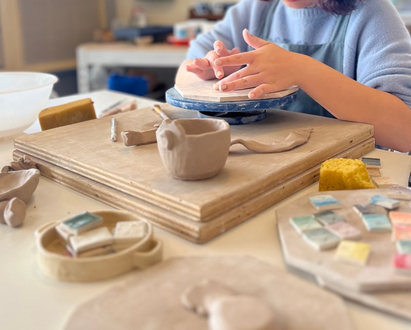 手捏陶 陶作體驗 自由創作課   下單前請先私訊 確認上課時間 - 陶藝/玻璃 - 陶 