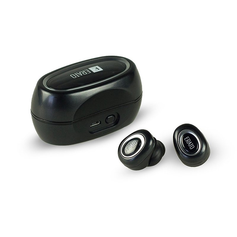 ERATO MUSE 5 True Wireless 3D Stereo Bluetooth Headset-Metal Black - หูฟัง - วัสดุอื่นๆ สีดำ