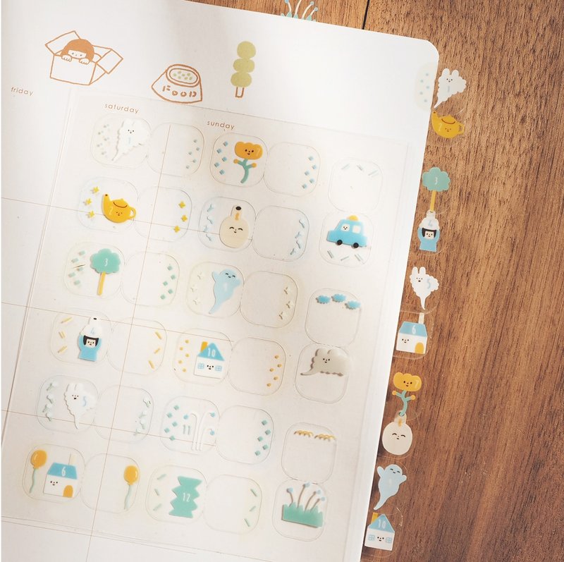 Magic - Transparent Index Stickers - Stickers - Paper Transparent