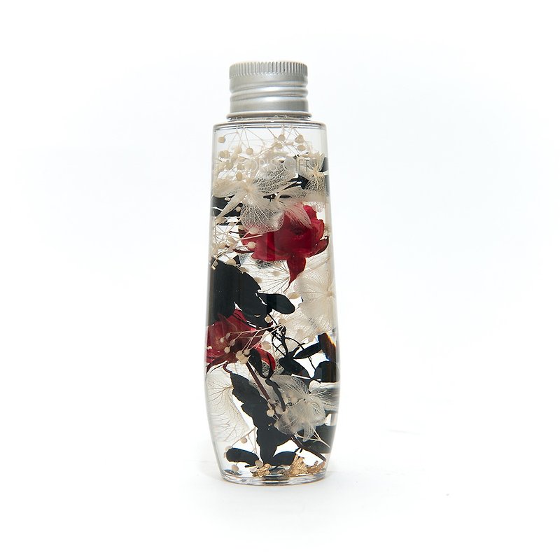 Jelly Bottle Series [Possession] - Cloris Gift glass flowers - ตกแต่งต้นไม้ - พืช/ดอกไม้ สีดำ