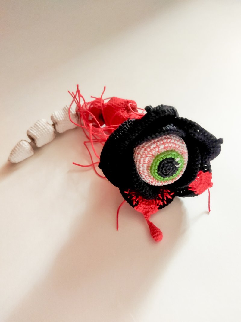 花虫骨架小雕像amigurumi-钩针图案pdf英文。 - 手工藝教學/工具書 - 其他材質 
