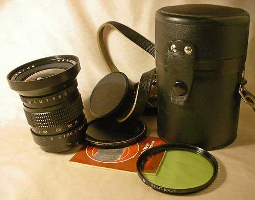 geokubanoid MIR-26B 45mm f3.5 鏡頭適用於 Pentacon-6 Kiev-6S 60 88CM 相機