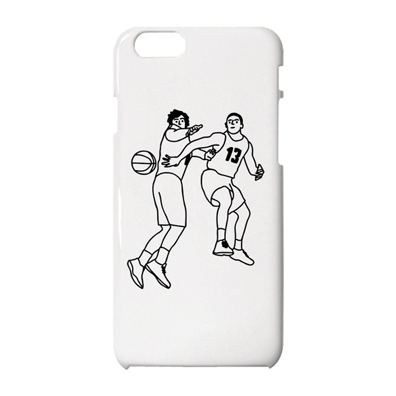 Basketball iPhone case - เคส/ซองมือถือ - พลาสติก ขาว