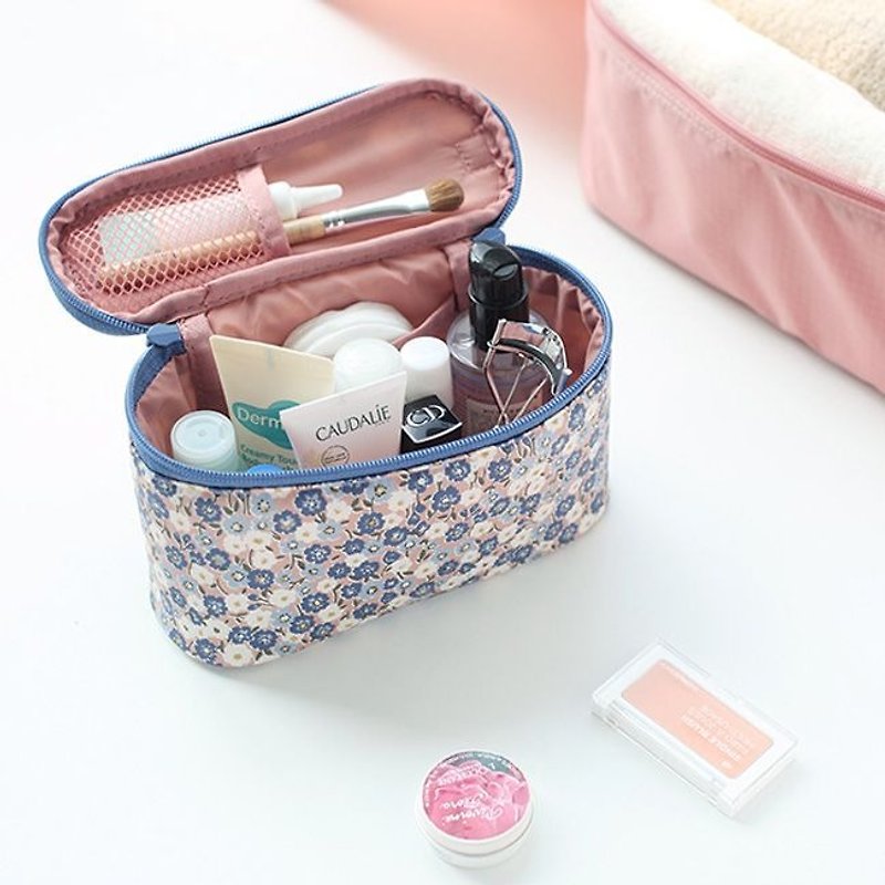 Dessin-Livework- travel housing - breeze waterproof portable cosmetic bag - Loving Daisy, LWK34766 - Toiletry Bags & Pouches - Polyester Purple