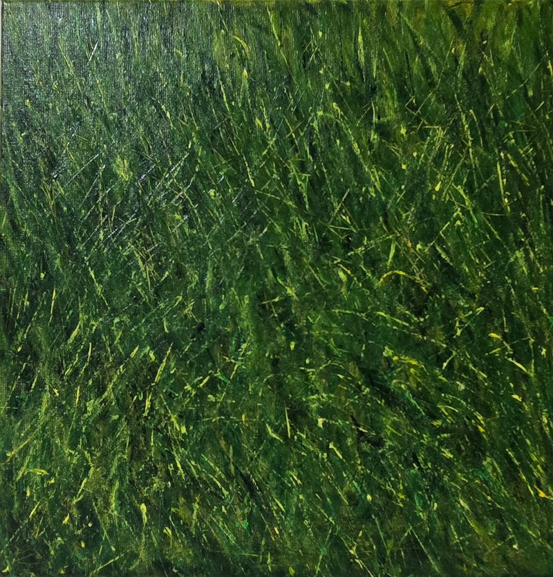 壓克力畫/丙烯藝術/原創手繪【光.隱】送禮祝福/30×30裝飾畫 - 擺飾/家飾品 - 壓克力 