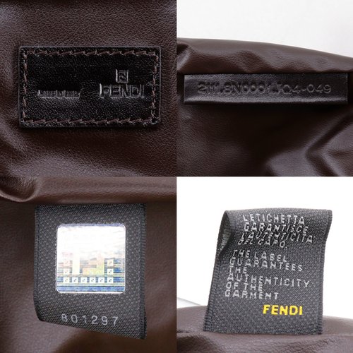 ★FENDI アクセサリーポーチ ハンドバッグ ズッキーノ 8N0001 日本直送】フェンディFENDI ズッキーノポーチアクセサリーポーチ