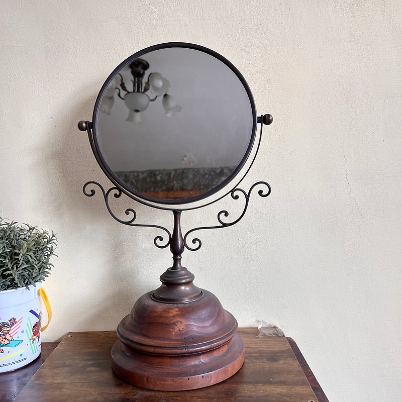 European Antique Old Makeup Mirror - Other Furniture - Other Materials Multicolor