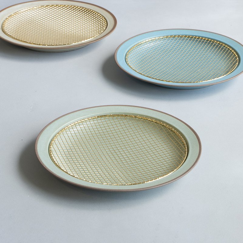 日本製美濃焼燕三条amime食器プレートL - 盤子/餐盤/盤架 - 陶 多色