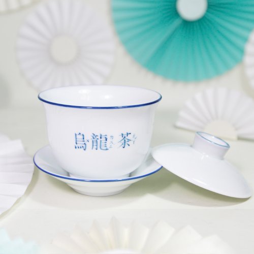 中国 南京十錦手 漢字文 蓋碗 七客 F R3380 工芸品
