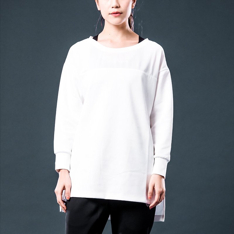 Origin Airborne InstaDRY Swift Instant Women's Sweater - White Light - Women's Sportswear Tops - Polyester 