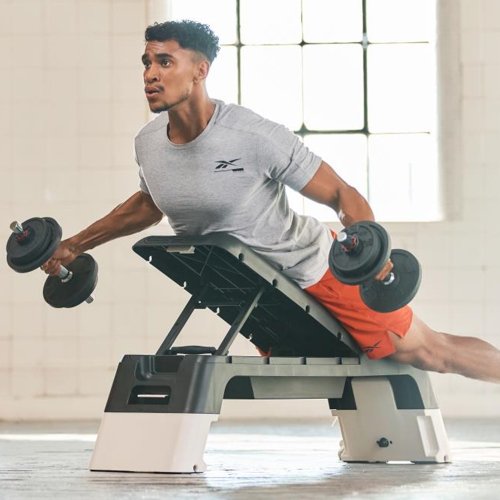リーボック　トレーニングデッキ Amazon | Reebok(リーボック) デッキ トレーニングベンチ