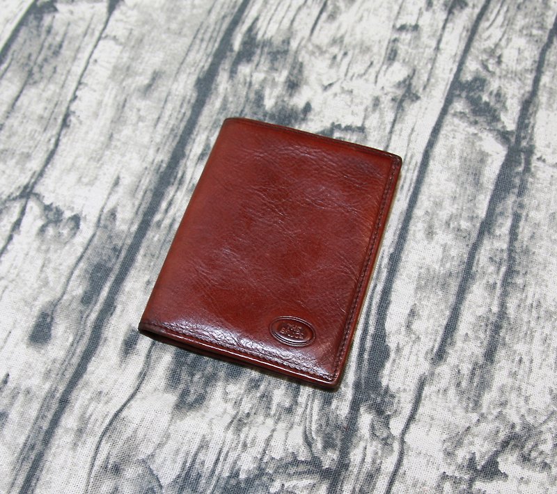 Back to Green::THE BRIDGE vintage wallet (WT-69) - กระเป๋าสตางค์ - หนังแท้ 
