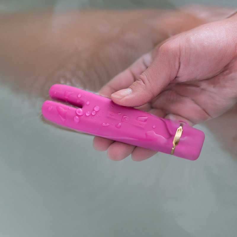 Crave Duet Flex 靈活雙頭陰蒂震動器 - 情趣用品 - 矽膠 多色