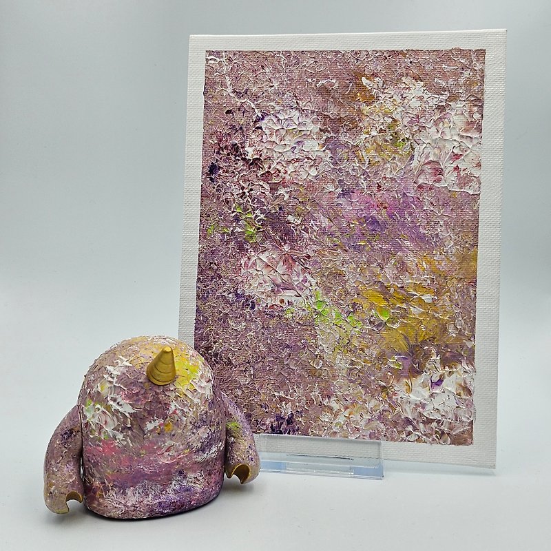 Hand Painted Unisaur - Purple - ตุ๊กตา - พลาสติก สีม่วง