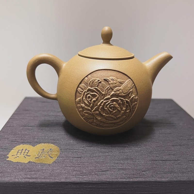 李渙峻【名家茶壺】 - 茶壺/茶杯/茶具 - 陶 橘色