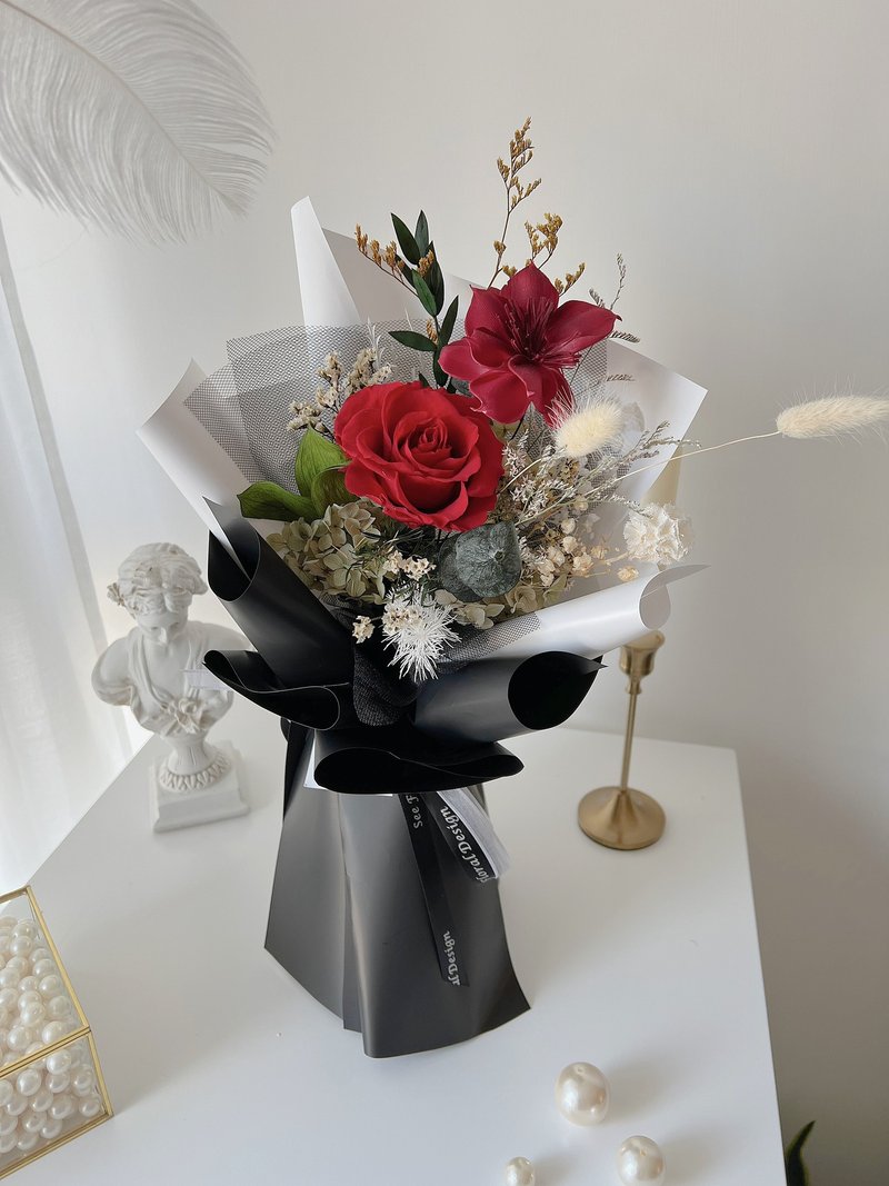 SeeFloralDesign red rose diffuser bouquet - Dried Flowers & Bouquets - Plants & Flowers 