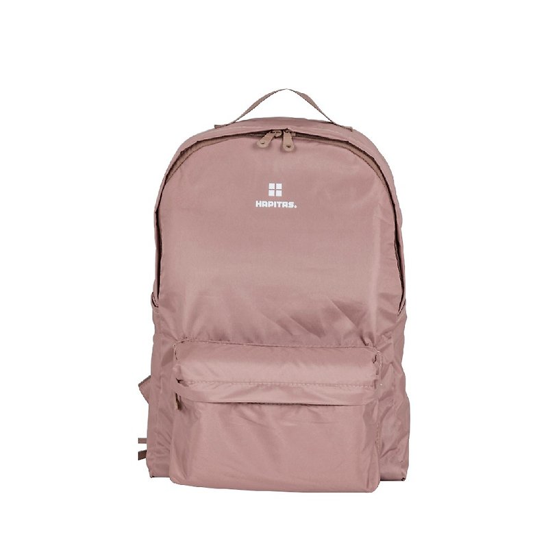 [HAPI+TAS] Japanese original factory authorized new folding portable backpack-Desert Khaki - Backpacks - Polyester Khaki