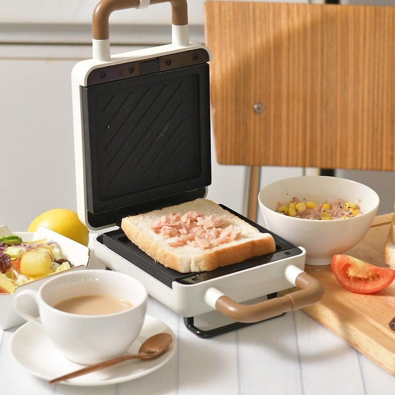 ROOMMI, a simple hot-pressed sandwich maker - เครื่องใช้ไฟฟ้าในครัว - โลหะ ขาว